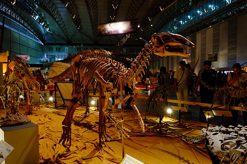 Probactrosaurus at Giga Dinosaur Exhibition