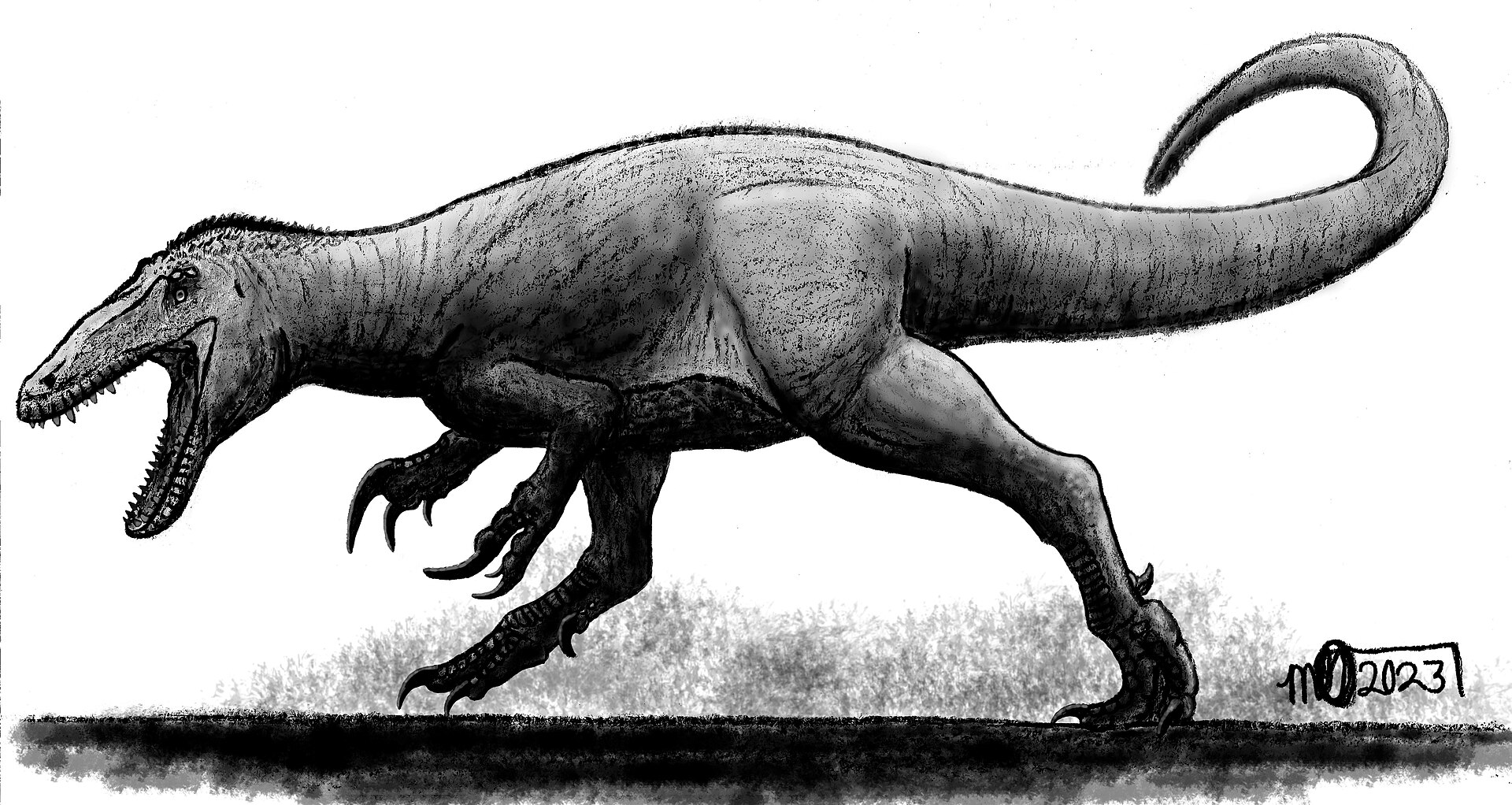 Life reconstruction of Maip macrothorax